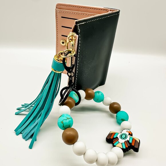 Bi-Fold Wallet w/ Wristlet - Eagle - Picture 2 of 2